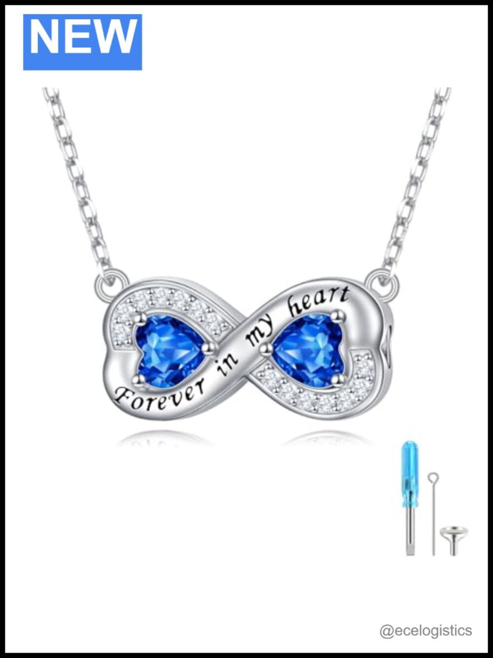 Ashes Necklace 925 Sterling Silver Urn Pendant for Ashes Cremation Keepsake